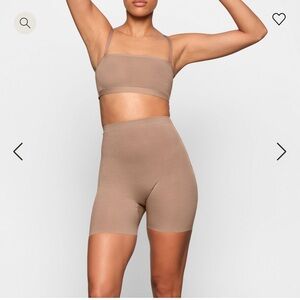 Skims light shapewear shorts